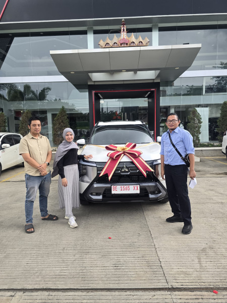 penyerahan Unit Mitsubishi Destinator - Penyerahan Unit Mitsubishi Lampung
