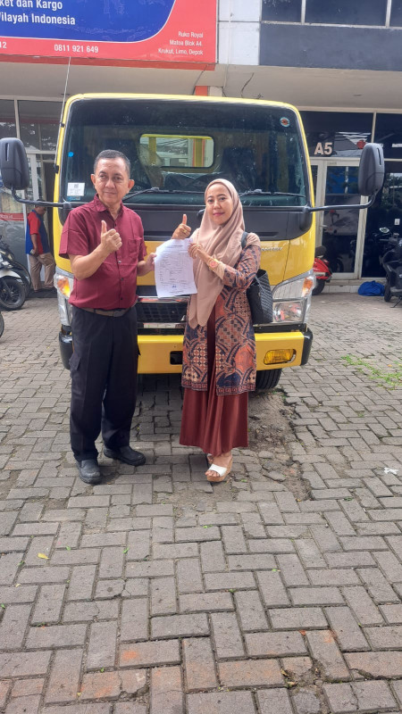 foto Penyerahan Mitsubishi Canter 